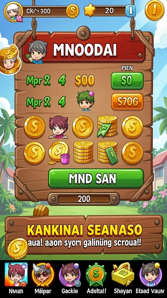 d06 - Karakter unik dengan kemampuan berbeda untuk membantu.