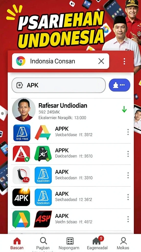 filter303 - Tampilan awal yang menarik dan mudah dinavigasi.