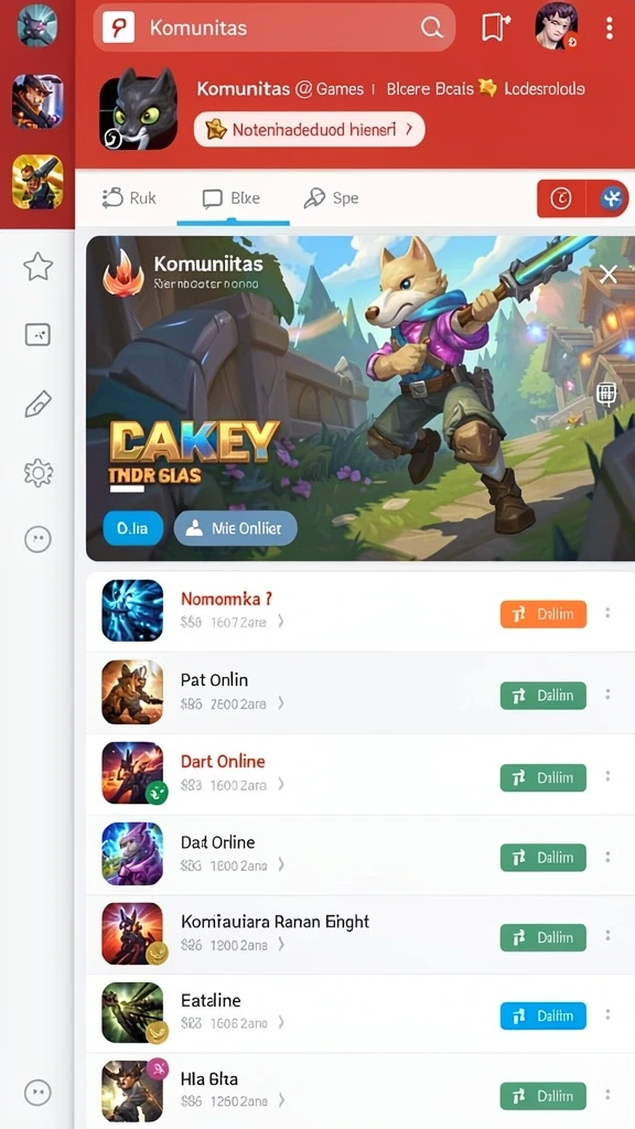 granat88 - Screenshot saat pemain berinteraksi dalam mode multiplayer.