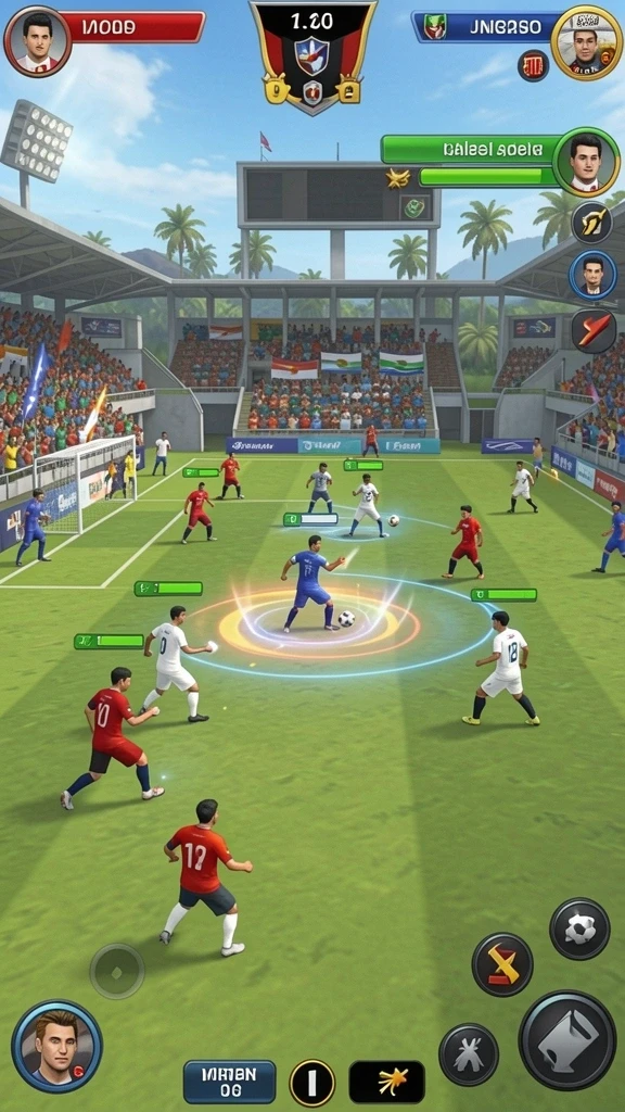 suneo138 - Tangkapan layar memperlihatkan grafis menawan dari lingkungan game.